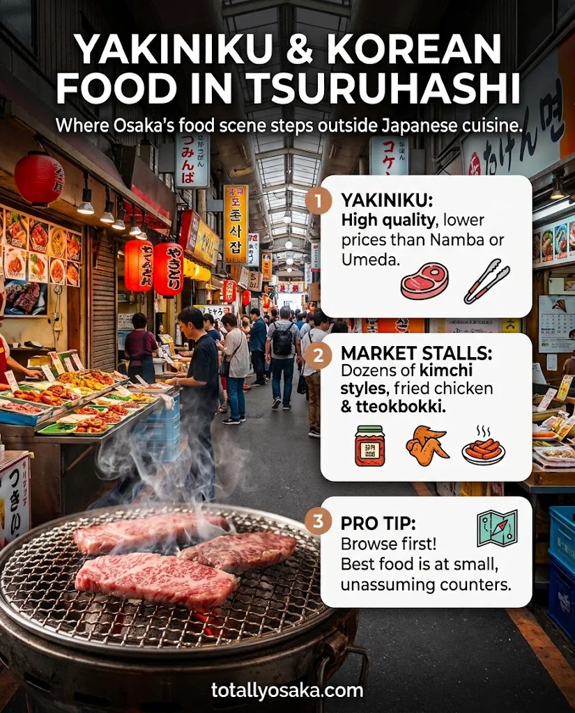 Yakiniku and Korean Food in Tsuruhashi